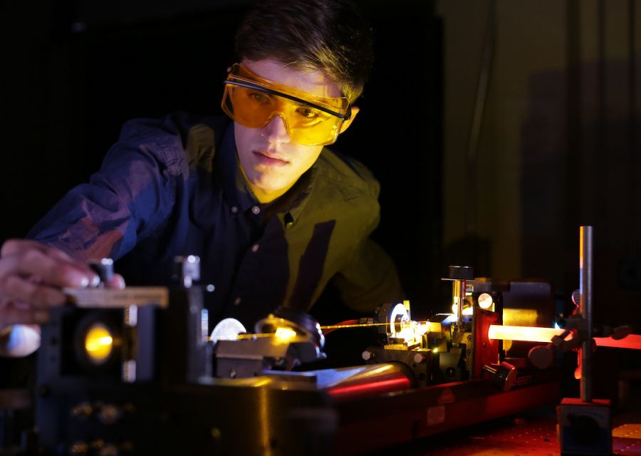 Photo of engineering, computer science student 