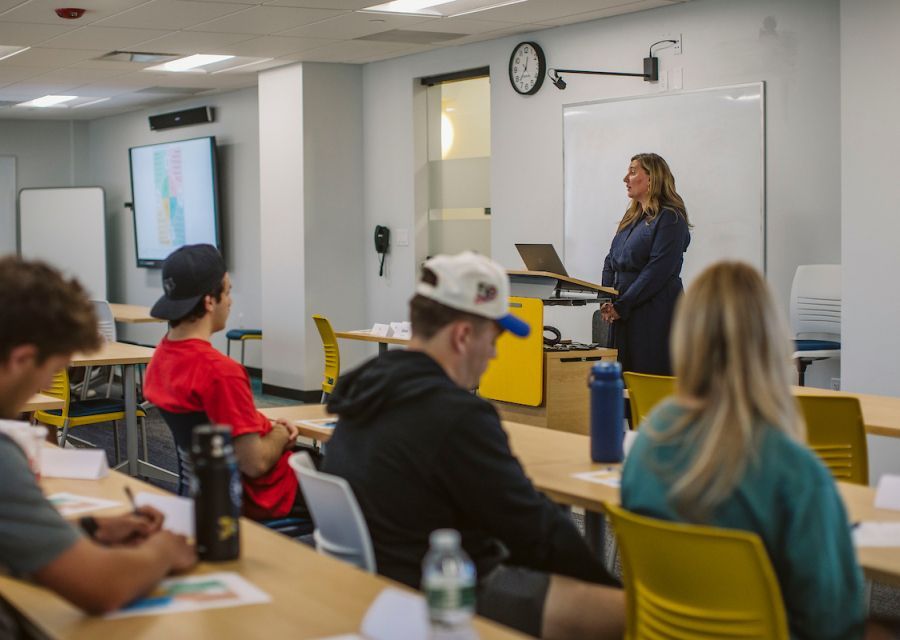HyFlex classroom in Old Main 