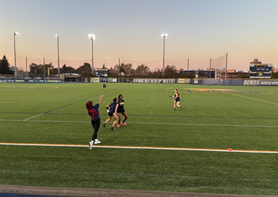 Canisius University Women's Club Flag Football Practice