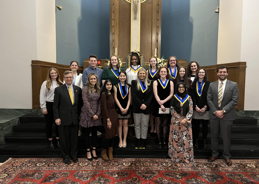 Canivious College Christmas Voncert Buffalo Ny 2022 Canisius College Digamma Society Inducts 13 New Members | Canisius College  - Buffalo, Ny