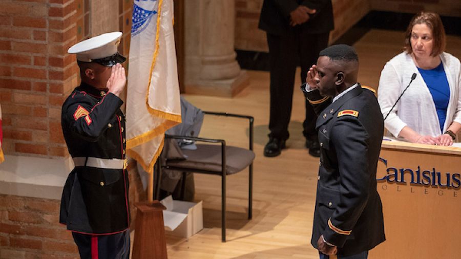 As the only Army ROTC program in Western New York, Canisius University ROTC offers students a unique opportunity to develop leadership skills, earn scholarships and prepare for military or civilian careers—while living out Jesuit values of service and purpose.