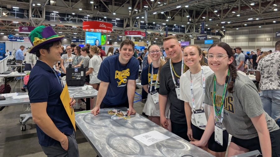 Group photo of Canisius students who competed in the 2026 American Academy of Physician Associates iScan event 