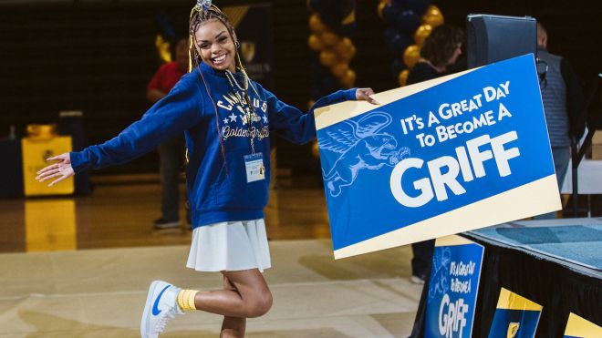 Student at ASD event