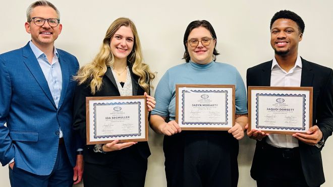 HELA students receive Case Study Award at Conference 