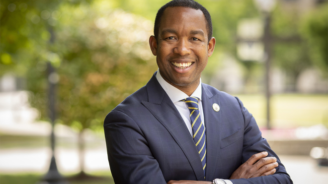 canisius president steve stoute inauguration