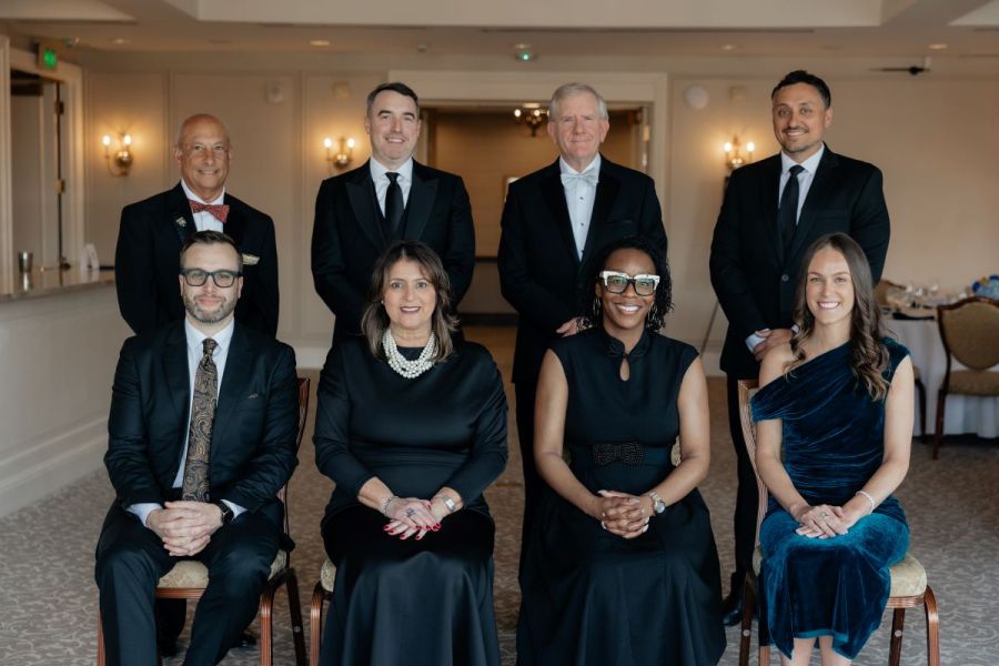 Group photo of the 2026 inductees to the DiGamma Honor Society