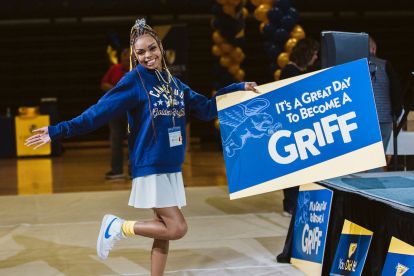 Student at ASD event