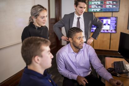 Canisius business students leaders