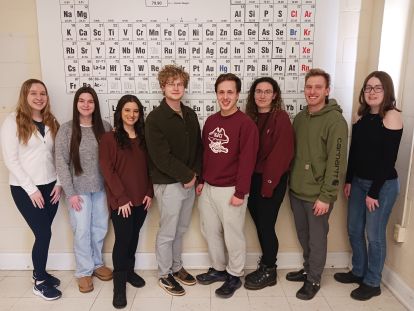 Class of 2025 Chemistry and Biochemistry