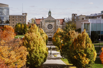 fall campus canisius