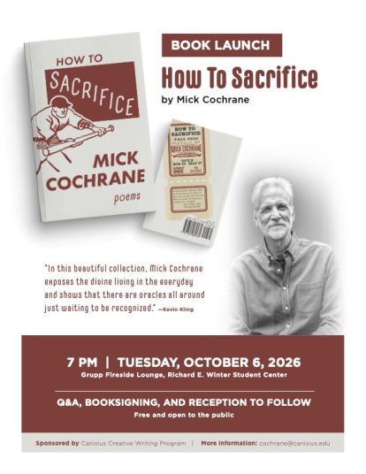 Mick Cochrane book flyer