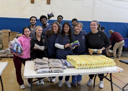 Canisius University PA Students Volunteer at Salvation Army Food Pantry