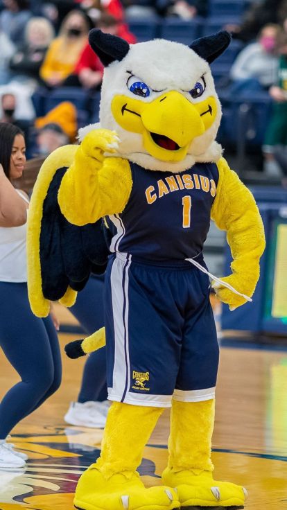 Photo of the mascot, Petey