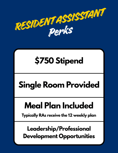 Resident Assistant Perks